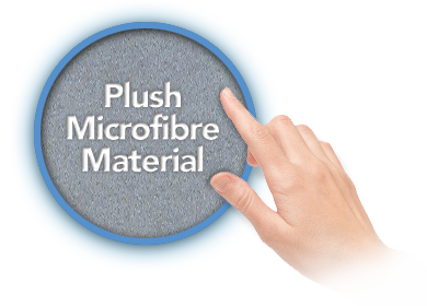 Plush Microfibre Material