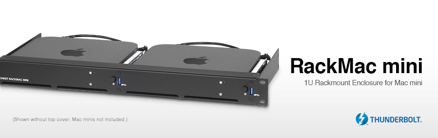 RackMac mini 1U Rackmount Enclosure for Mac mini