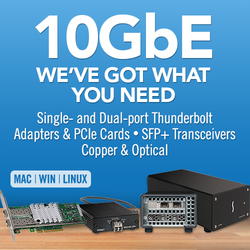 10 Gigabit Ethernet Family Banner