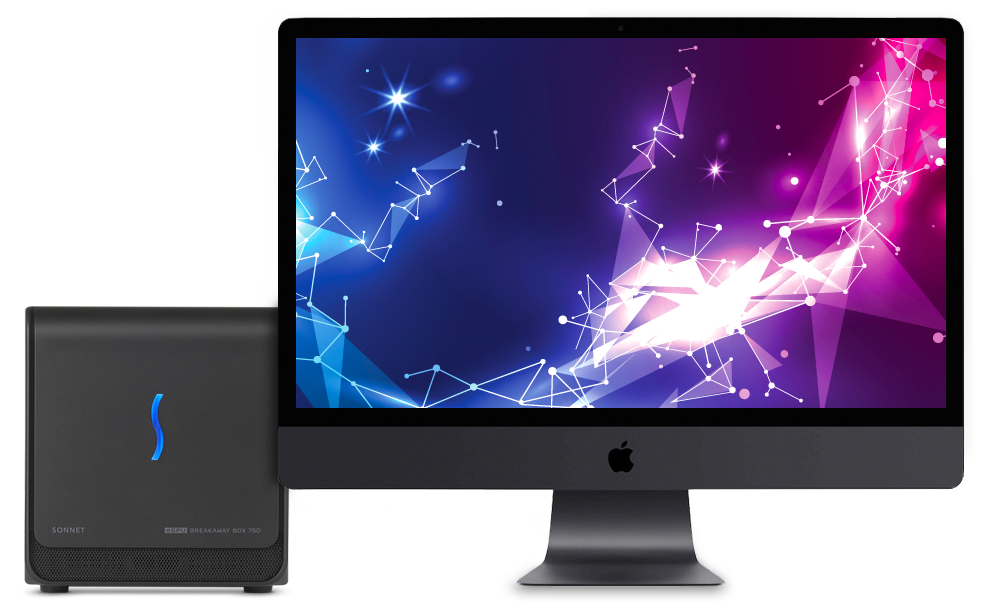 iMac Pro with eGPU Breakaway Box