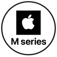 Apple M Series Compatible Icon