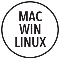 Mac, Windows, and Linux Compatible Icon