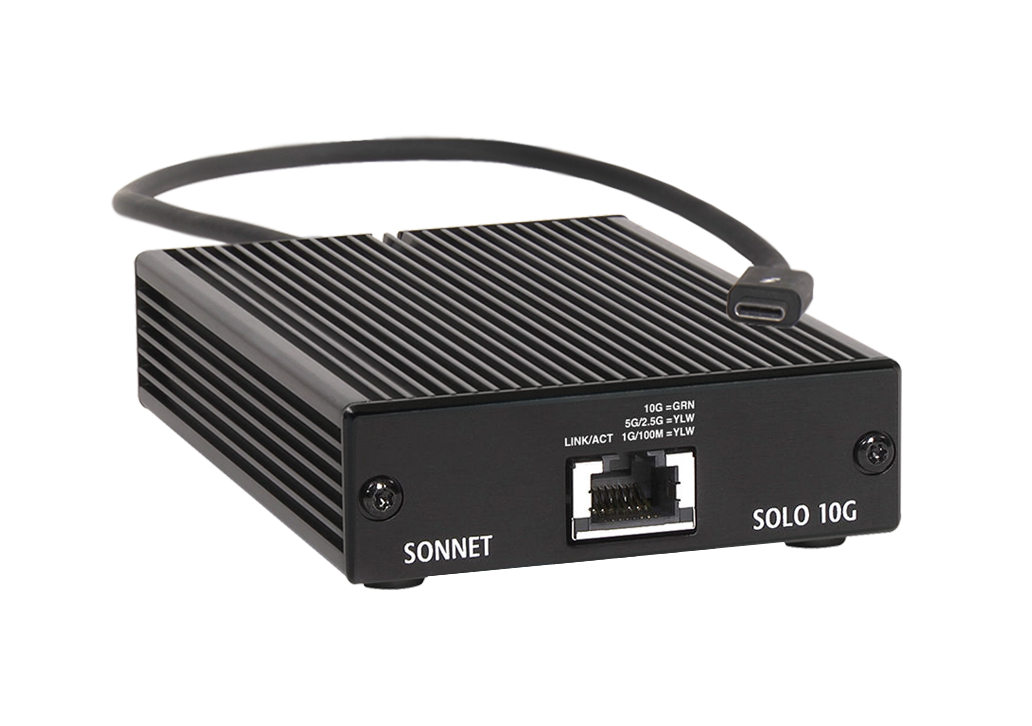 shabby Fristelse kompas Solo10G SFP+ (10Gb Ethernet Thunderbolt Adapter) - SONNETTECH