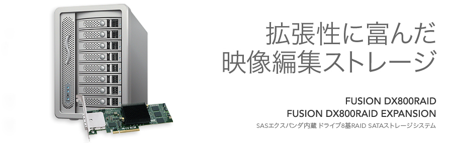 Fusion DX800RAID