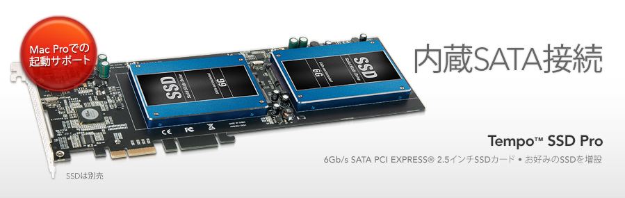 Tempo SSD & Tempo SSD Pro 6Gb/s SATA PCIe 2.5