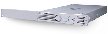 Single rack mounted Sonnet Fusion F3
