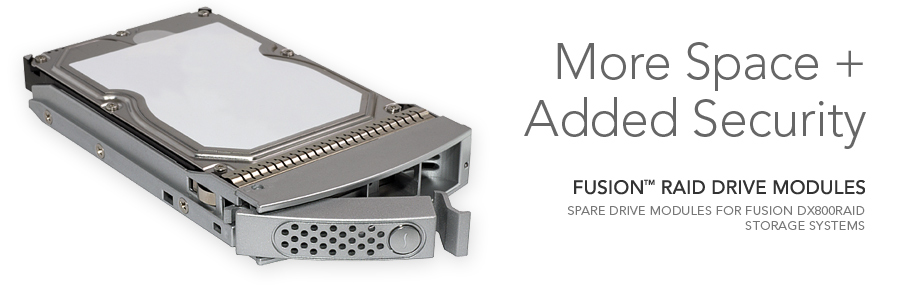 Fusion RAID Drive Modules (Platinum)