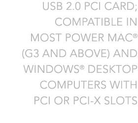 Compatible with Mac and Windows