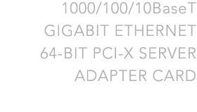 1000/100/10 Gigabit Ethernet PCI Card for Mac and Windows