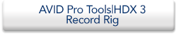 Avid Pro Tools | HDX 3 Record Rig