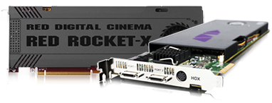 AVID Pro Tools HDX and RED ROCKET-X PCIe Cards