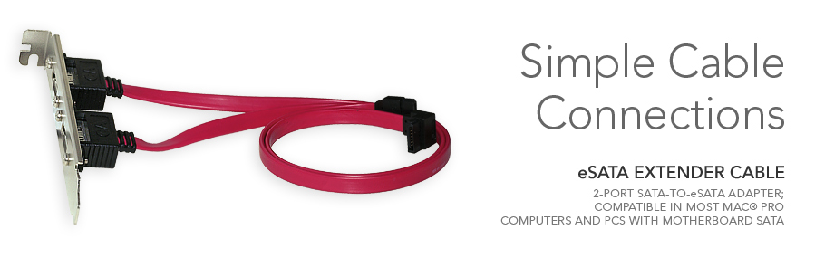 eSATA Extender Cable - Simple Cable Connections