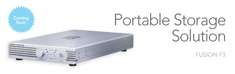 Fusion F3 - Portable Storage Solution