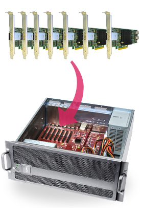 Interior Shot of Fusion RAID Expander