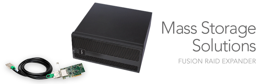 Fusion RAID Expander - Mass Storage Solution