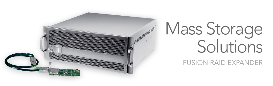 Fusion RAID Expander - Mass Storage Solution
