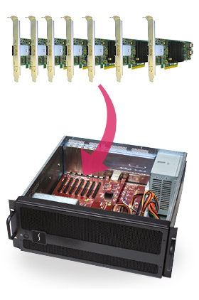 Interior Shot of Fusion RAID Expander