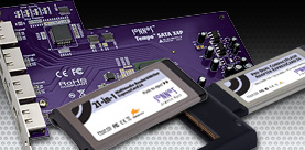SATA, FireWire, USB, and WiFi Cards