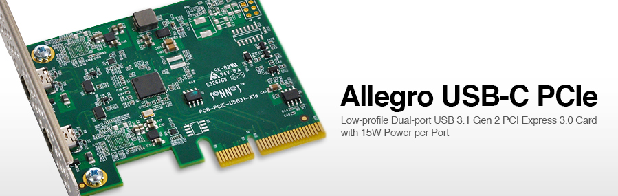 Allegro USB-C PCIe