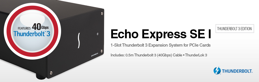 Echo Express SEL - Thunderbolt 3 Edition: Thunderbolt 3 Expansion System for PCIe Cards