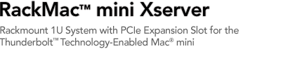 Echo Express PCIe 2.0 Thunderbolt Expansion Chassis