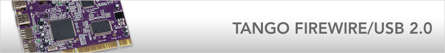 Tango FireWire/USB 2.0