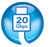 Thunderbolt 20Gbps Icon