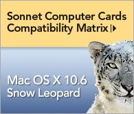Snow Leopard Compatibility Matrix