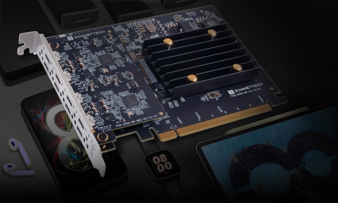 Allegro Pro USBC 8Port PCIe Card
