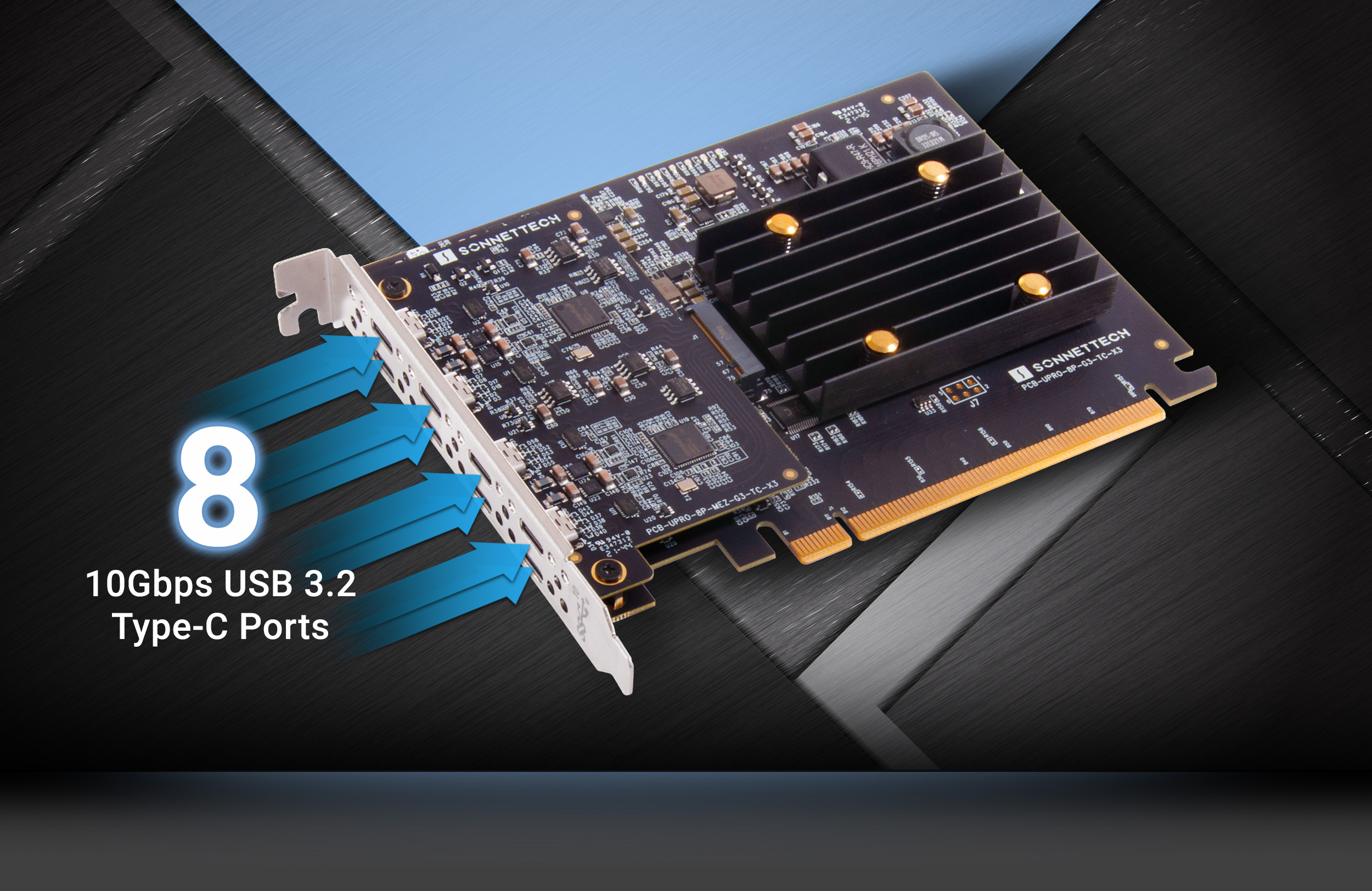 Allegro Pro USB-C 8-Port PCIe Card - SONNETTECH