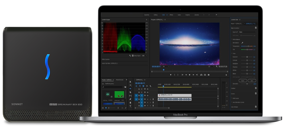 MacBook Pro with eGFX Breakaway Box