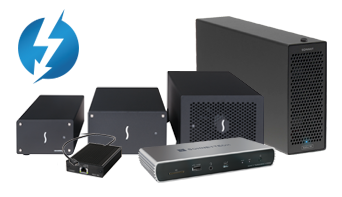 Group of Sonnet Thunderbolt products.