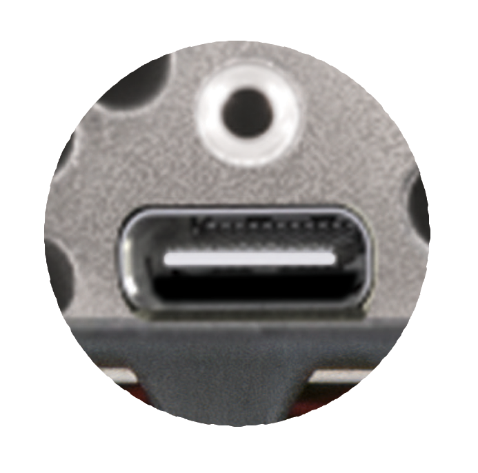 Thunderbolt Port with ThunderLok Mounting Hole