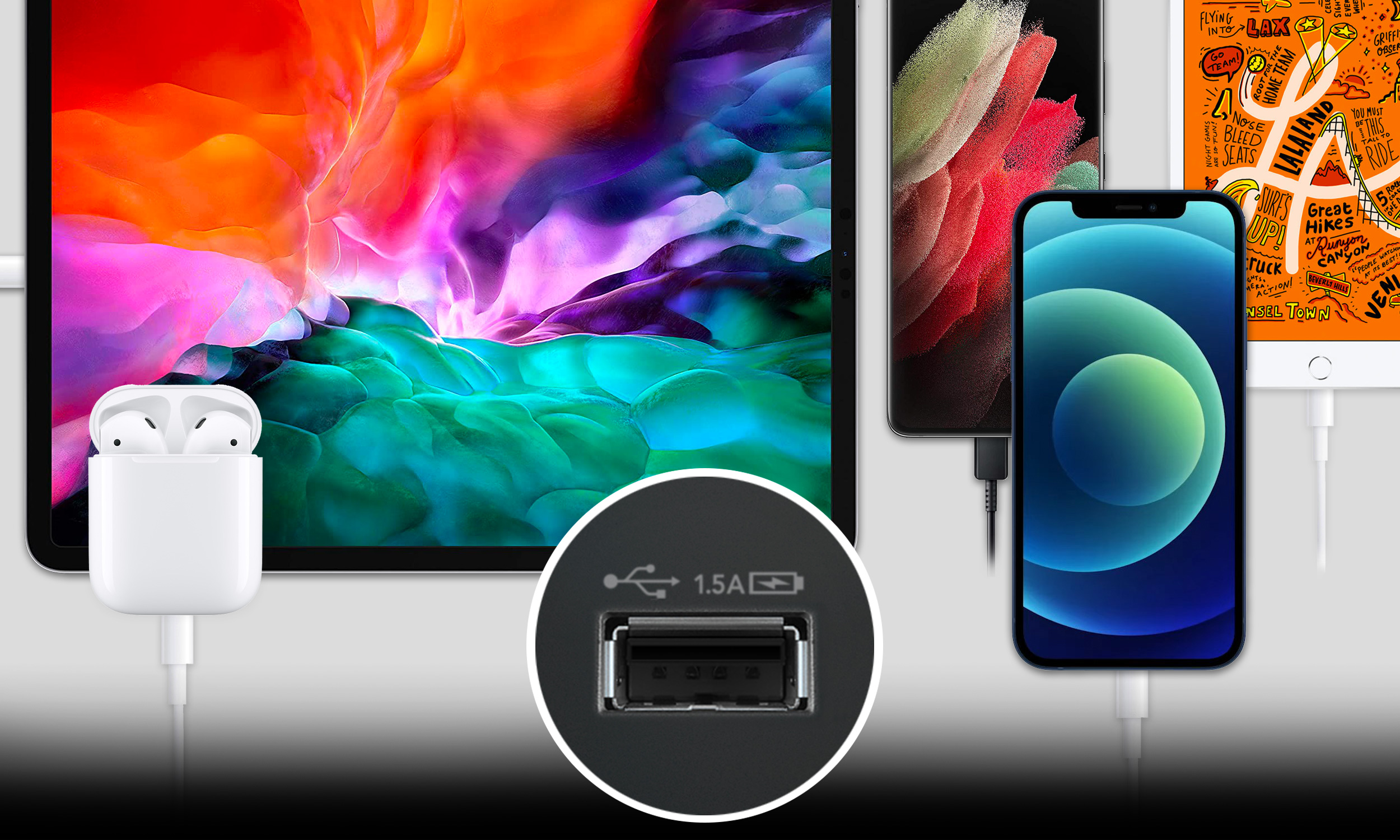 Charge Digital Devices with Echo 11 Dock