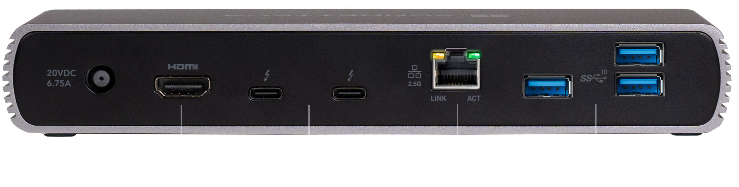Echo 11 Thunderbolt 4 HDMI Dock Back Panel