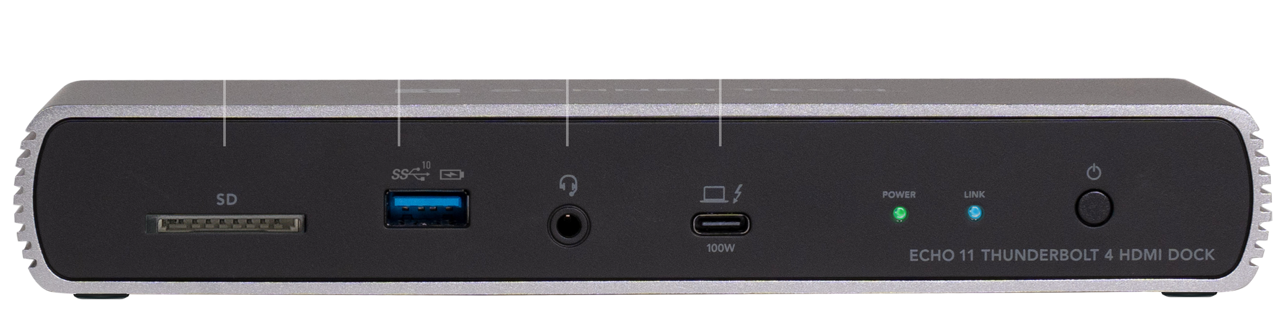 Echo 11 Thunderbolt 4 HDMI Dock Front Panel