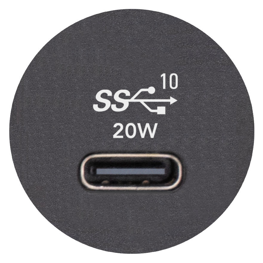 10Gbps 20W USB-C Port