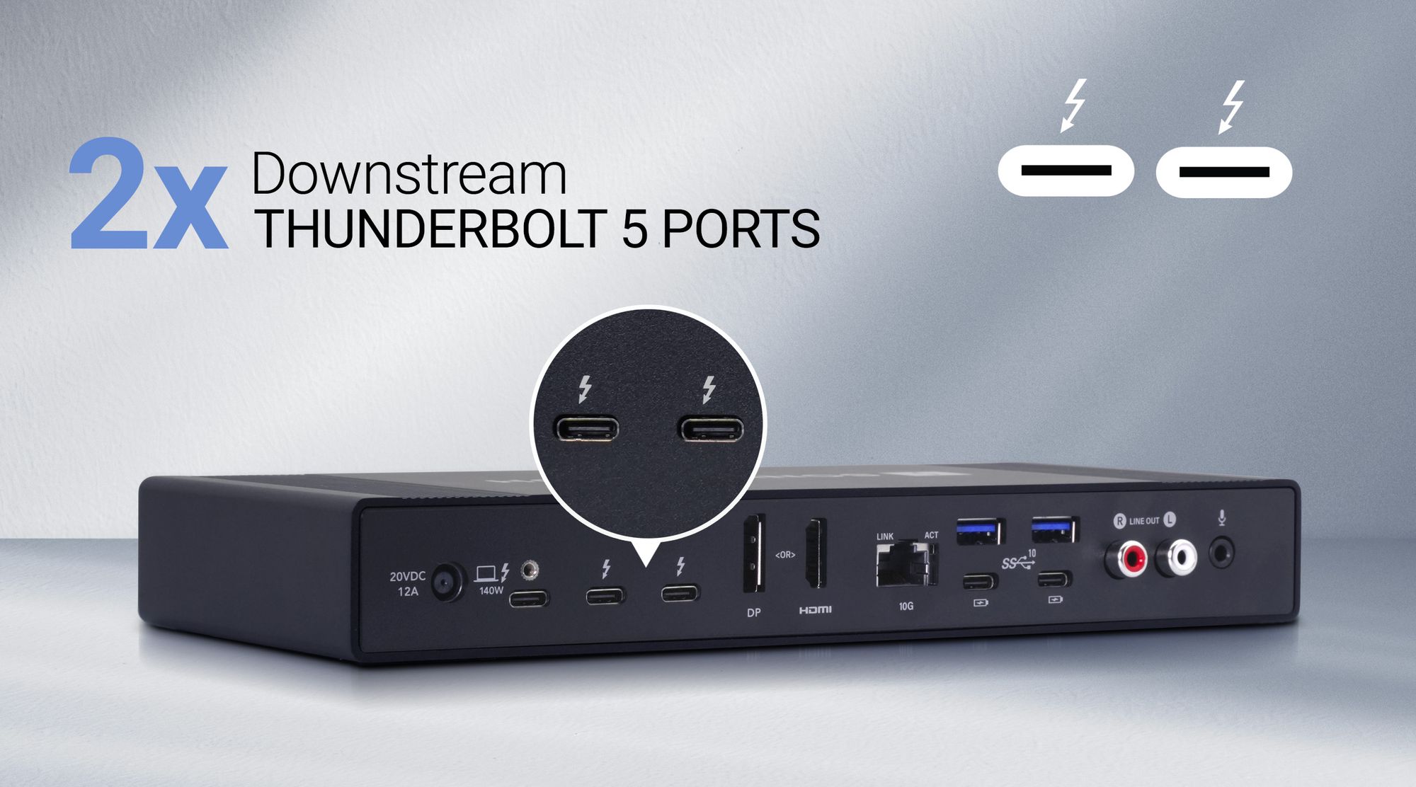Echo 20 Thunderbolt 5 SecureDock SONNETTECH echo-20-thunderbolt-5-securedock-sonnettech