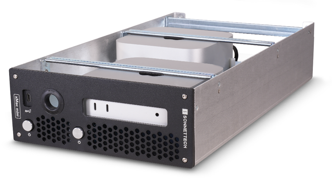 Front view of Mac mini (2024+) Module.