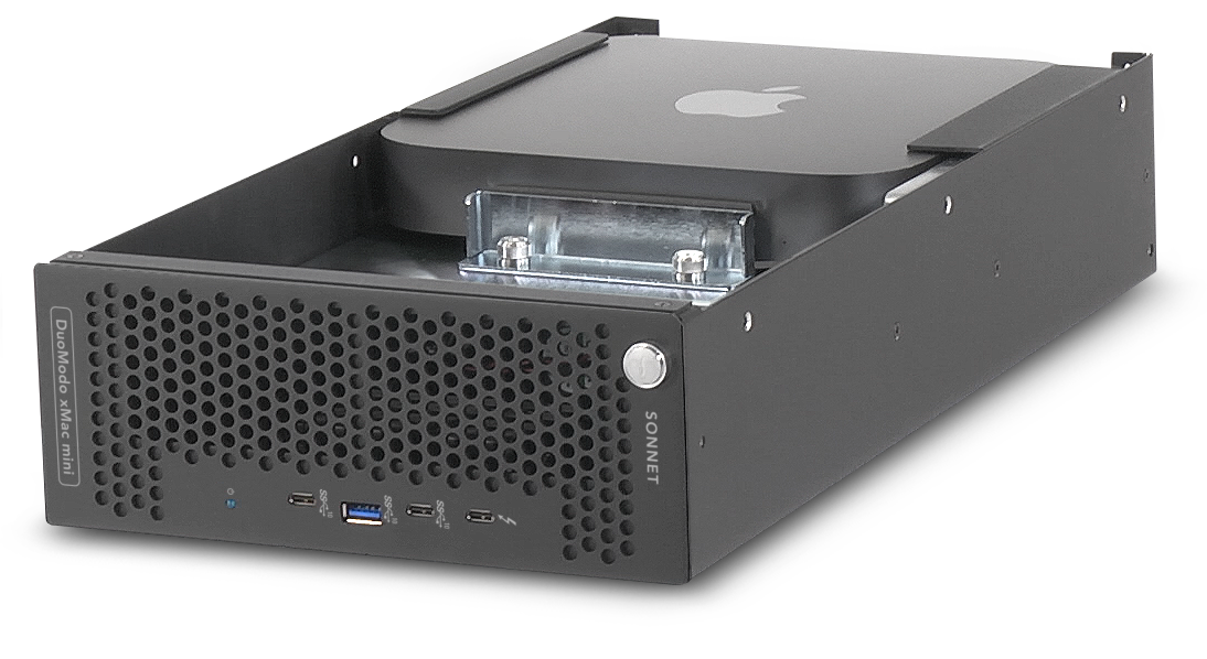 Front view of xMac mini (2018-2023) Module.