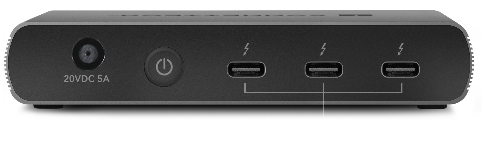 Echo 5 Thunderbolt 4 Hub Back Panel