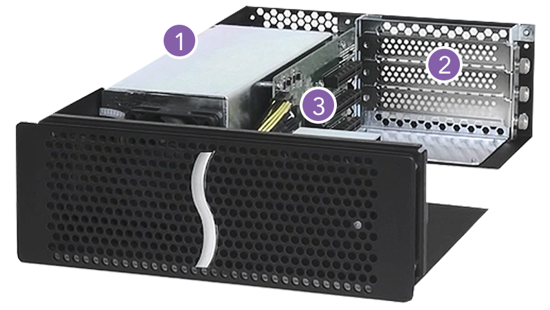 Echo Express III-R (Thunderbolt 3 Edition) Interior View