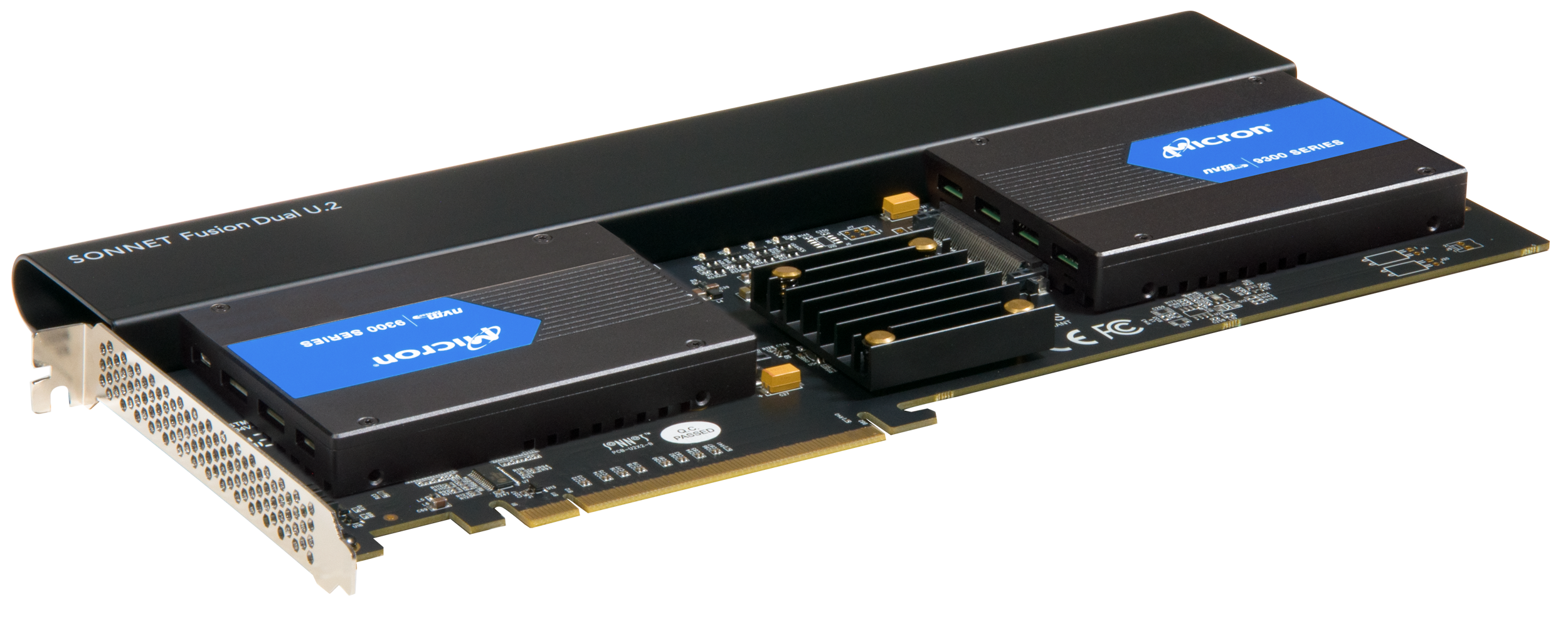 Fusion Dual U.2 SSD with SSDs