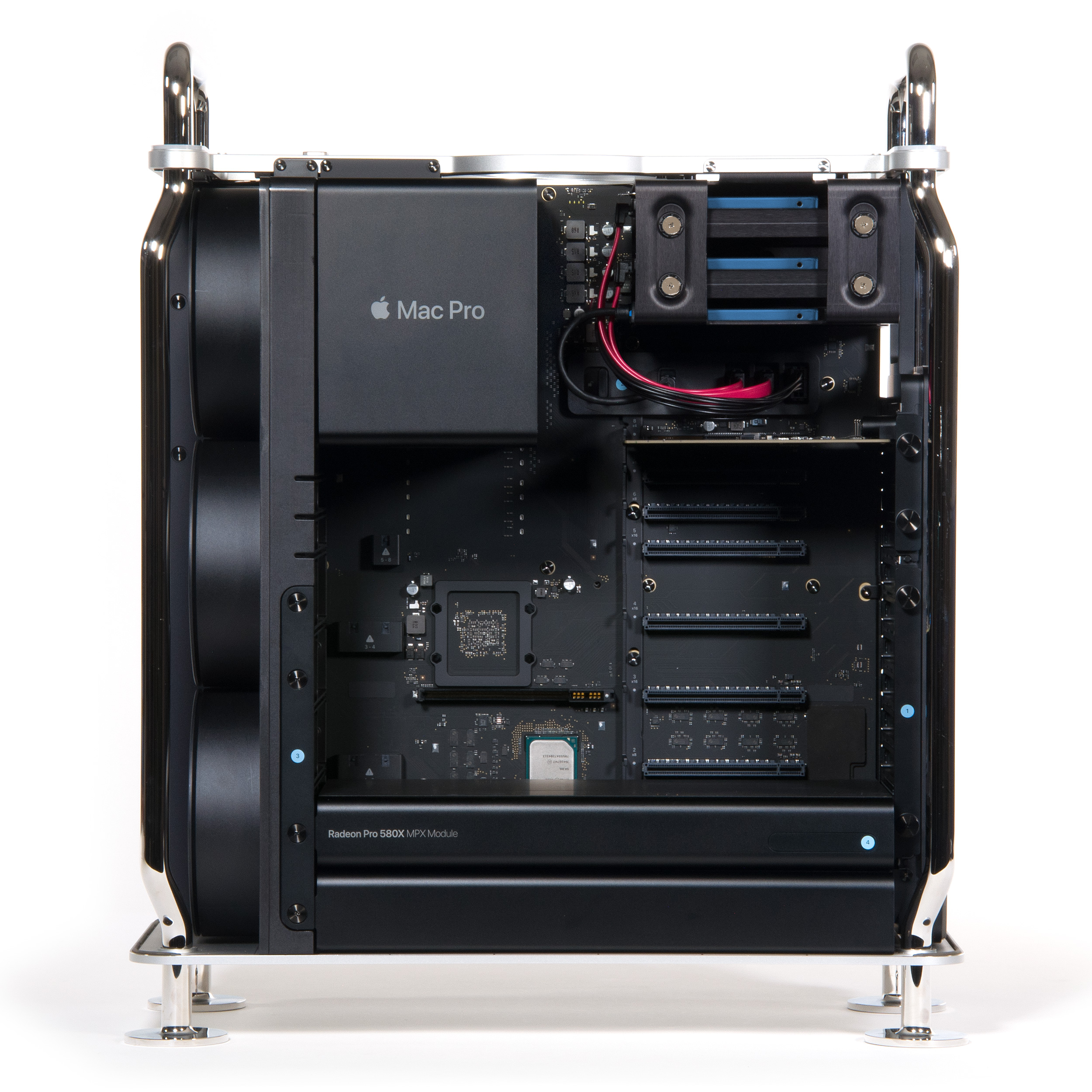 Fusion Flex J3i Bracket Installed in Mac Pro (2019)