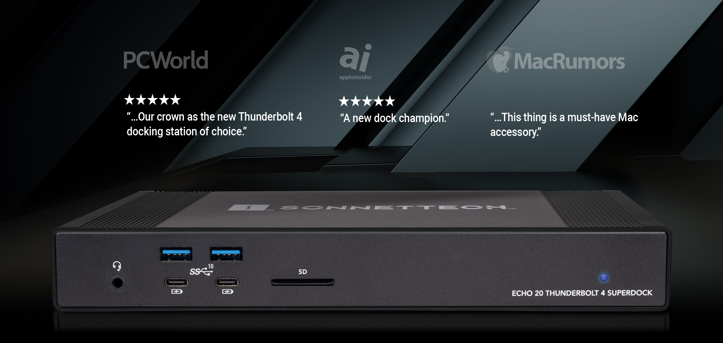 Echo 20 Thunderbolt SuperDock