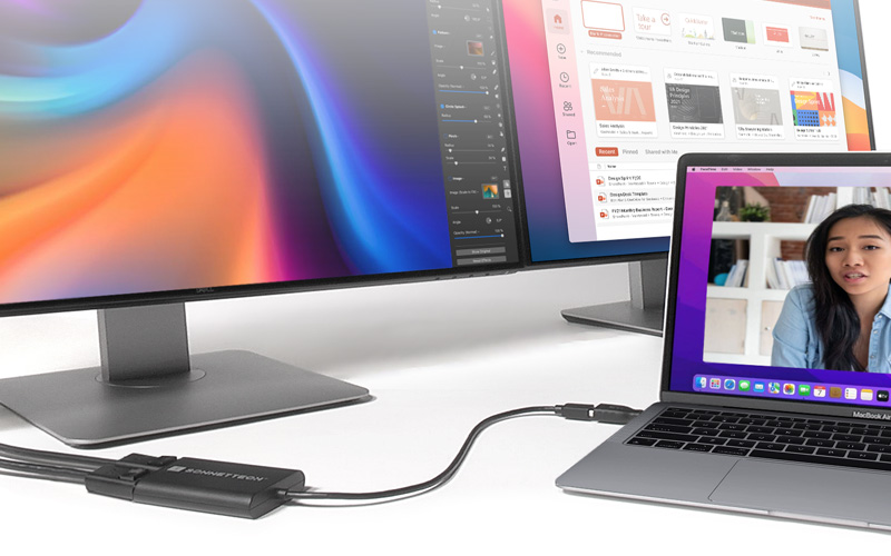 Dual Display Adapters for M1 and M2  Macs Photo
