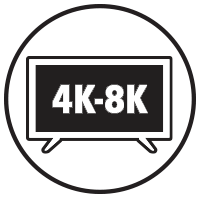 4K-8K Displays Icon