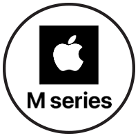 Apple M series CPU Compatible Icon