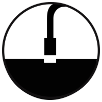 Captive Thunderbolt cable icon.