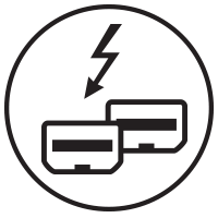 Two Thunderbolt 2 Ports Icon